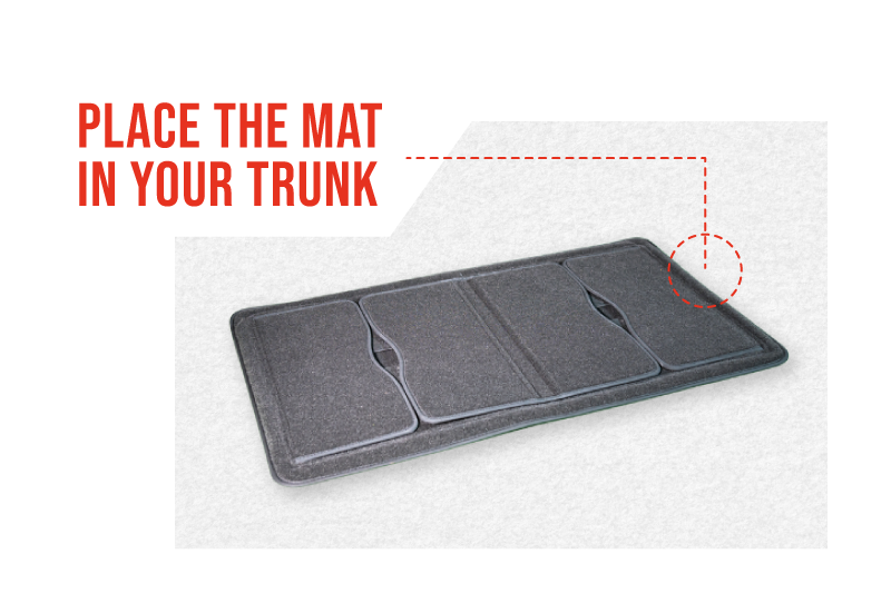 Premium CargoPro trunk Organizer installed in modern SUV trunk with organized groceries and gear