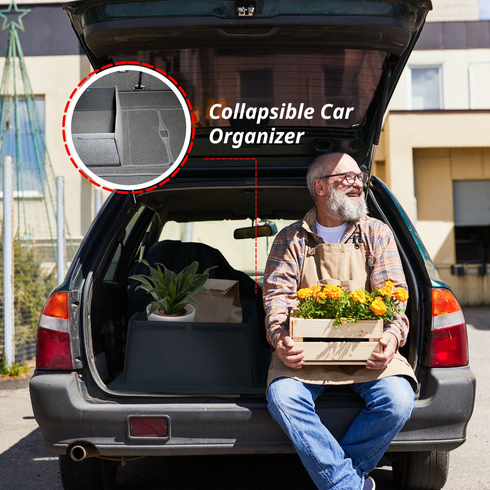 Collapsible Car Organizer