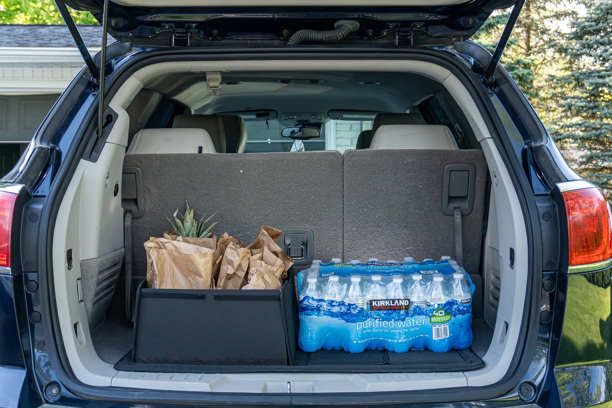 MyCargo Pro Trunk View Open groceries